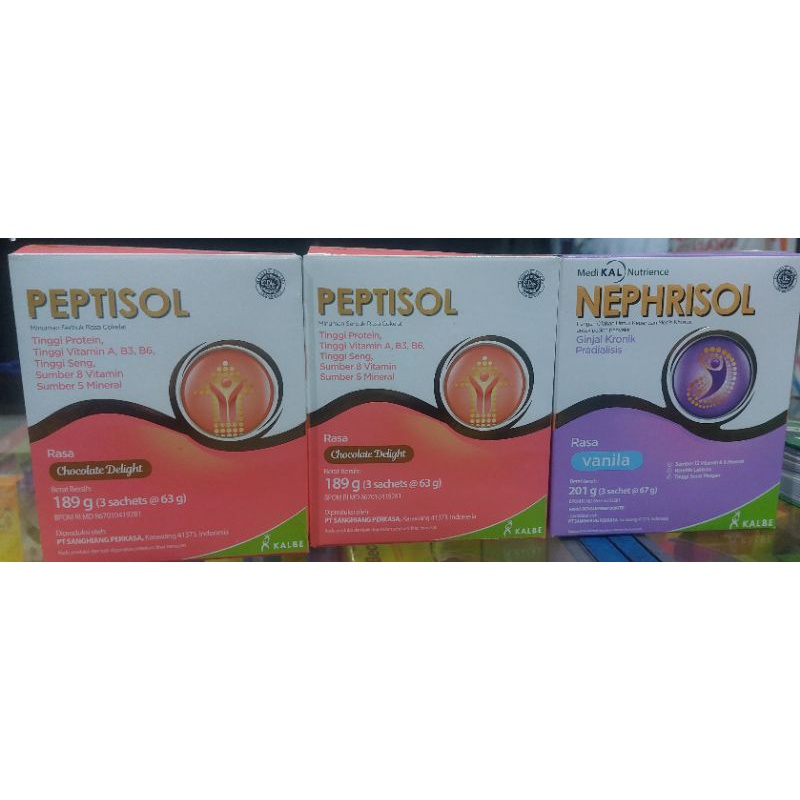 

Peptisol 189 G & Nephrisol 201g-Nutrisi Susu Protein