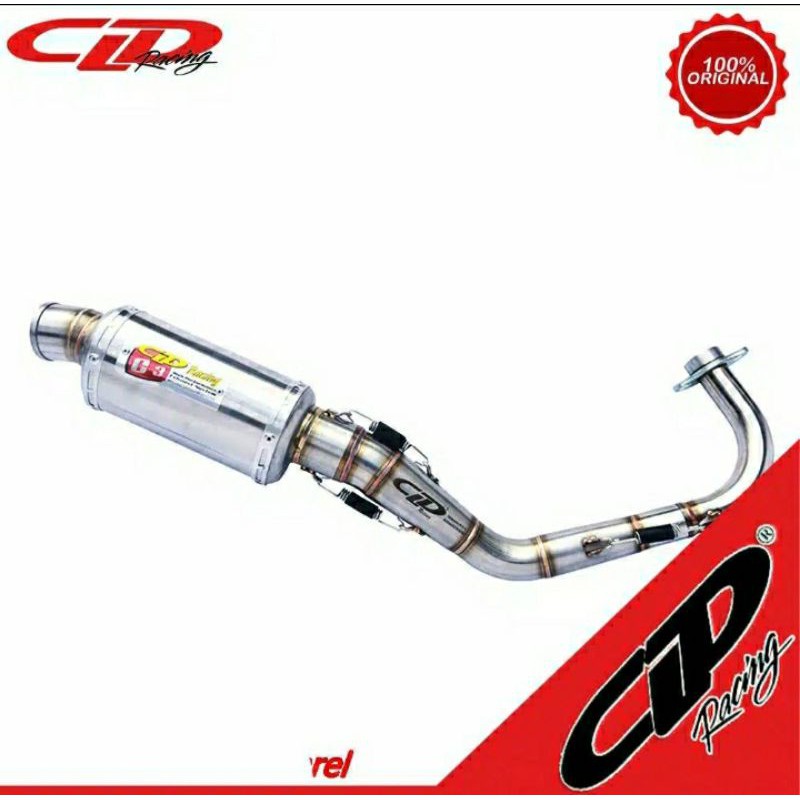 KNALPOT CLD C3 OVAL BULAT MIO DAN NOUVO