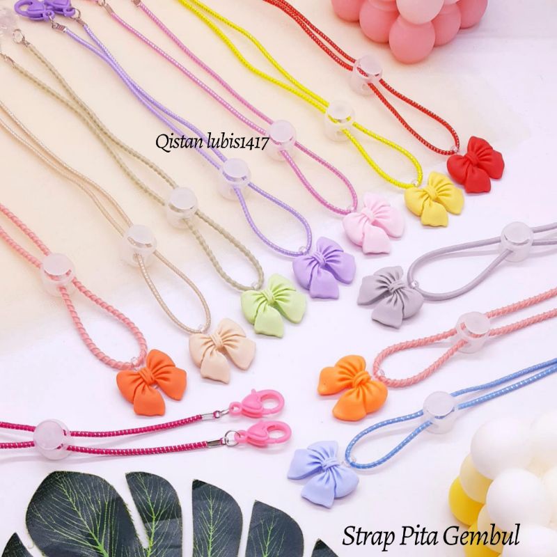 Strap Pita Gembul|Strap Bow Curyl Seris|Strap Bow Series