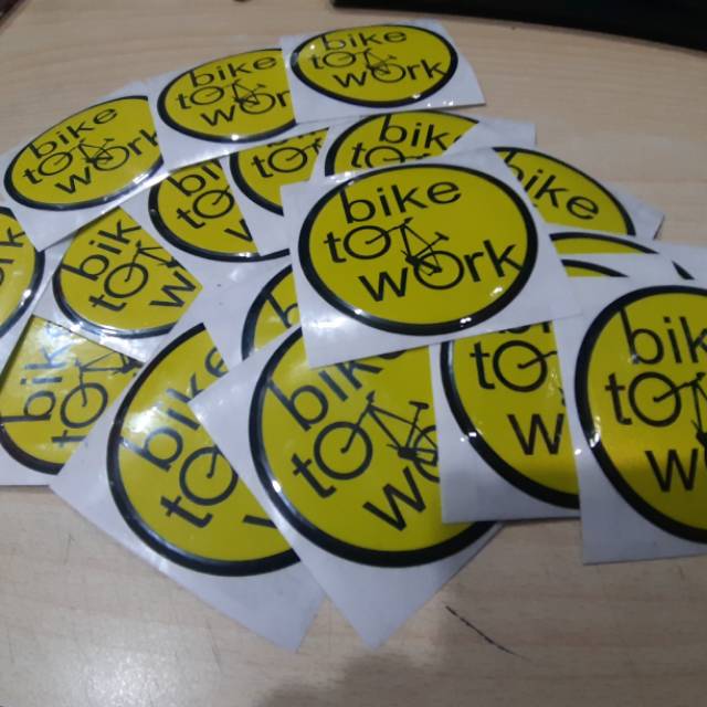 

STIKER BIKE TO WORK