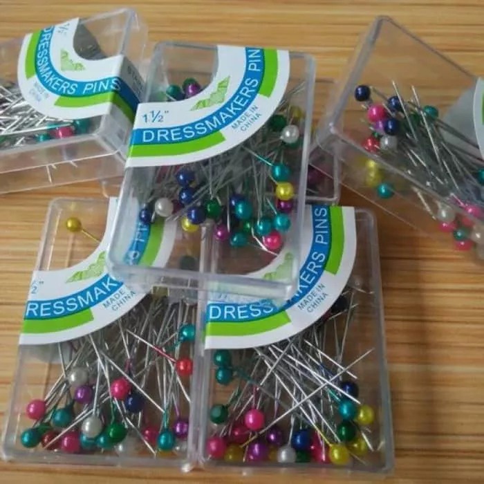 Jarum Pentul / Jarum Hijab Anti Karat Isi 50Pcs