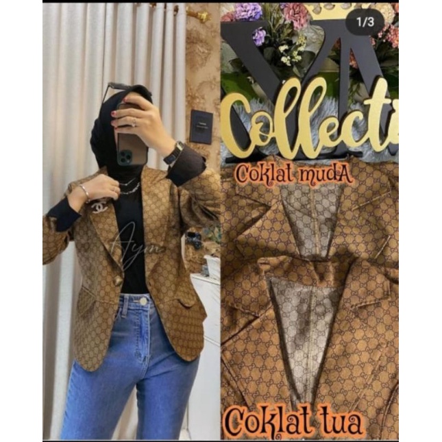 BLAZER GUCCI IMPORT TERLARIS / BLAZER WANITA