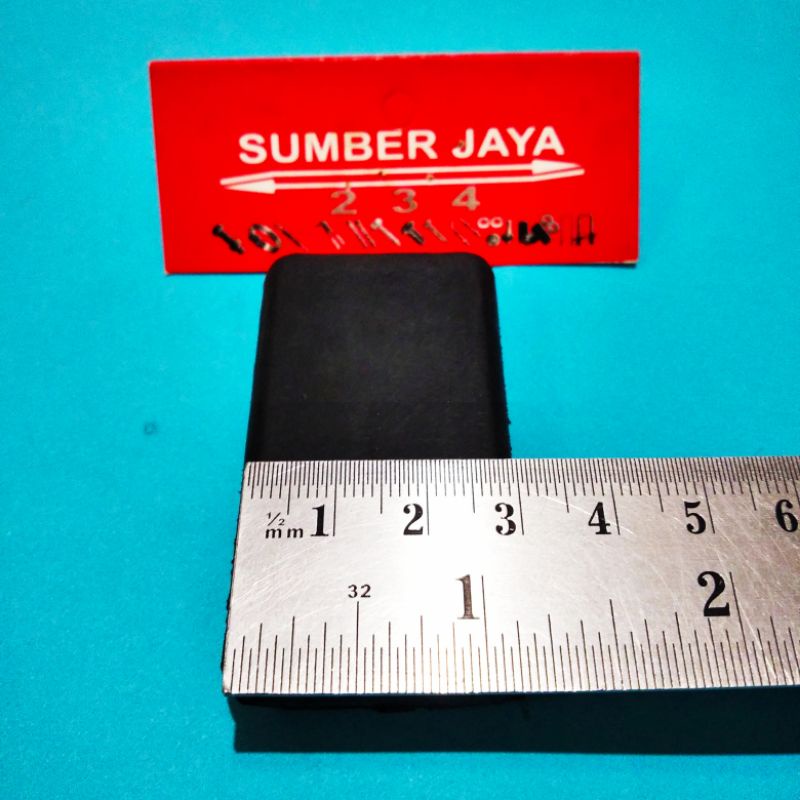 Karet holo padat 3 x 6 / Hollow / hollo TERMURAH