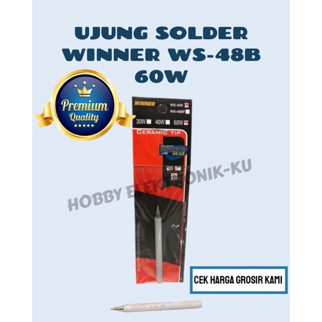 UJUNG SOLDER WINNER WS-48B 60W METALIC