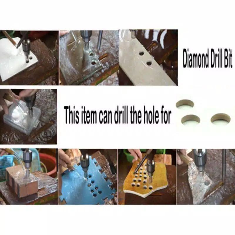 MATA BOR DIAMOND COATED HOLE SAW 1 SET 15PCS
