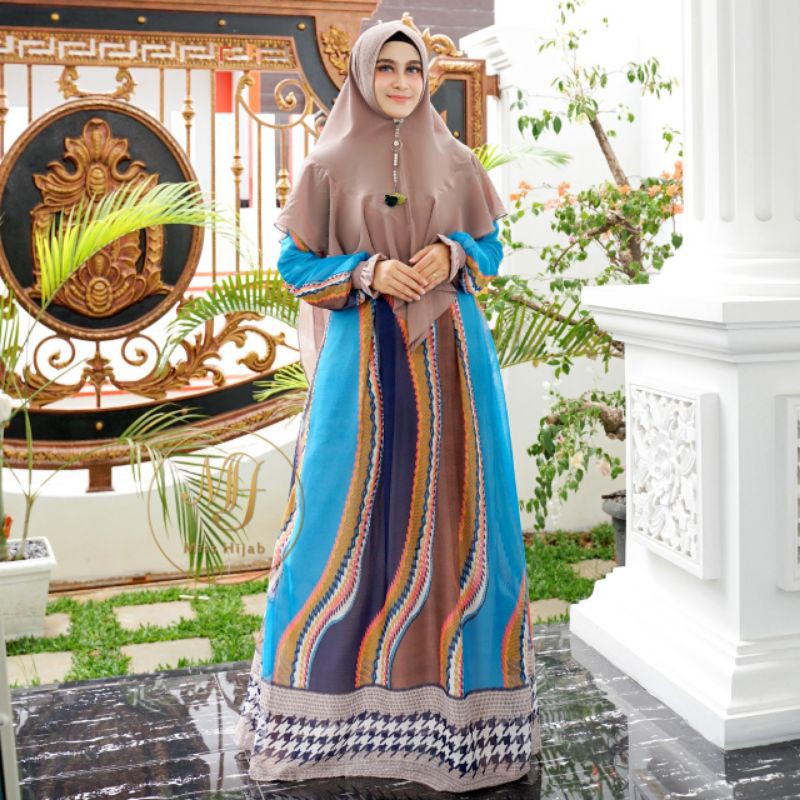 BLUE WAVE BY MISS HIJAB