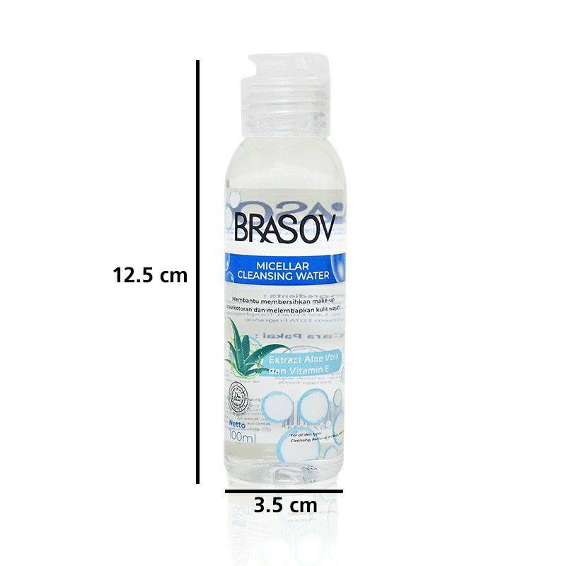 ★ BB ★  BRASOV Micellar Cleansing Water 100ml - Pembersih Wajah Makeup