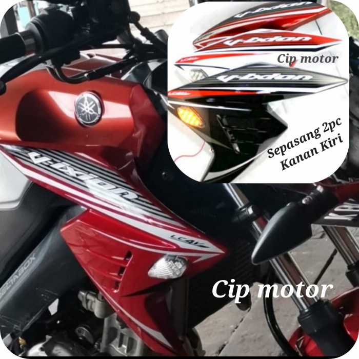 Grill kuping Tangki Vixion New NVL Sayap mini Shroud NVL