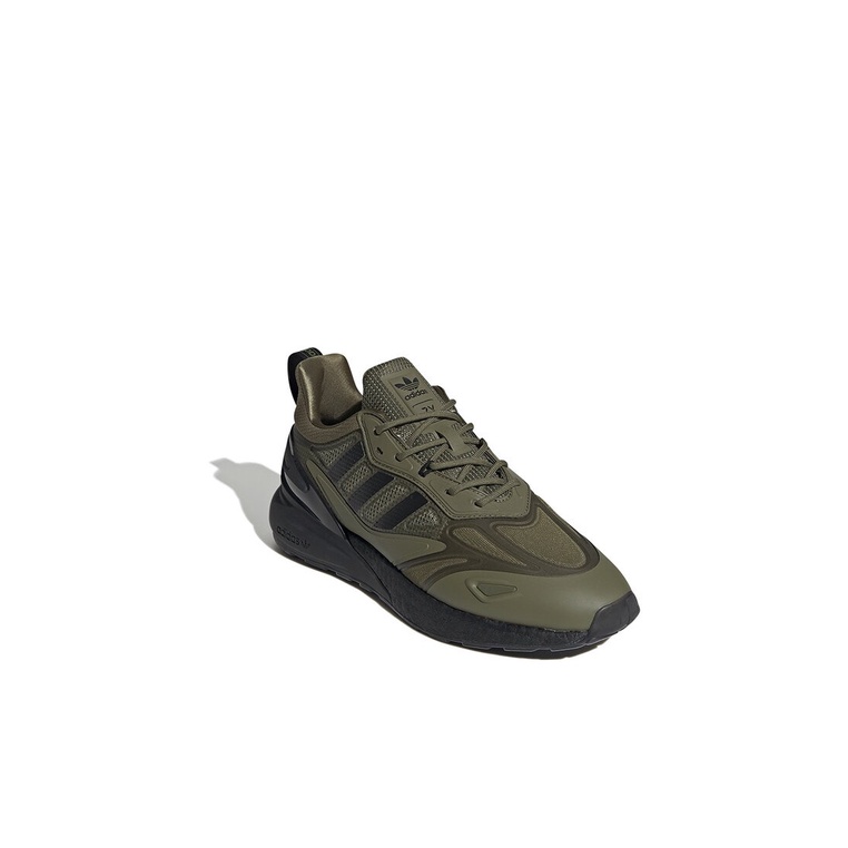 SEPATU ADIDAS PRIA ORIGINAL SNEAKER CASUAL ZX 2K BOOST 2.0 GREEN