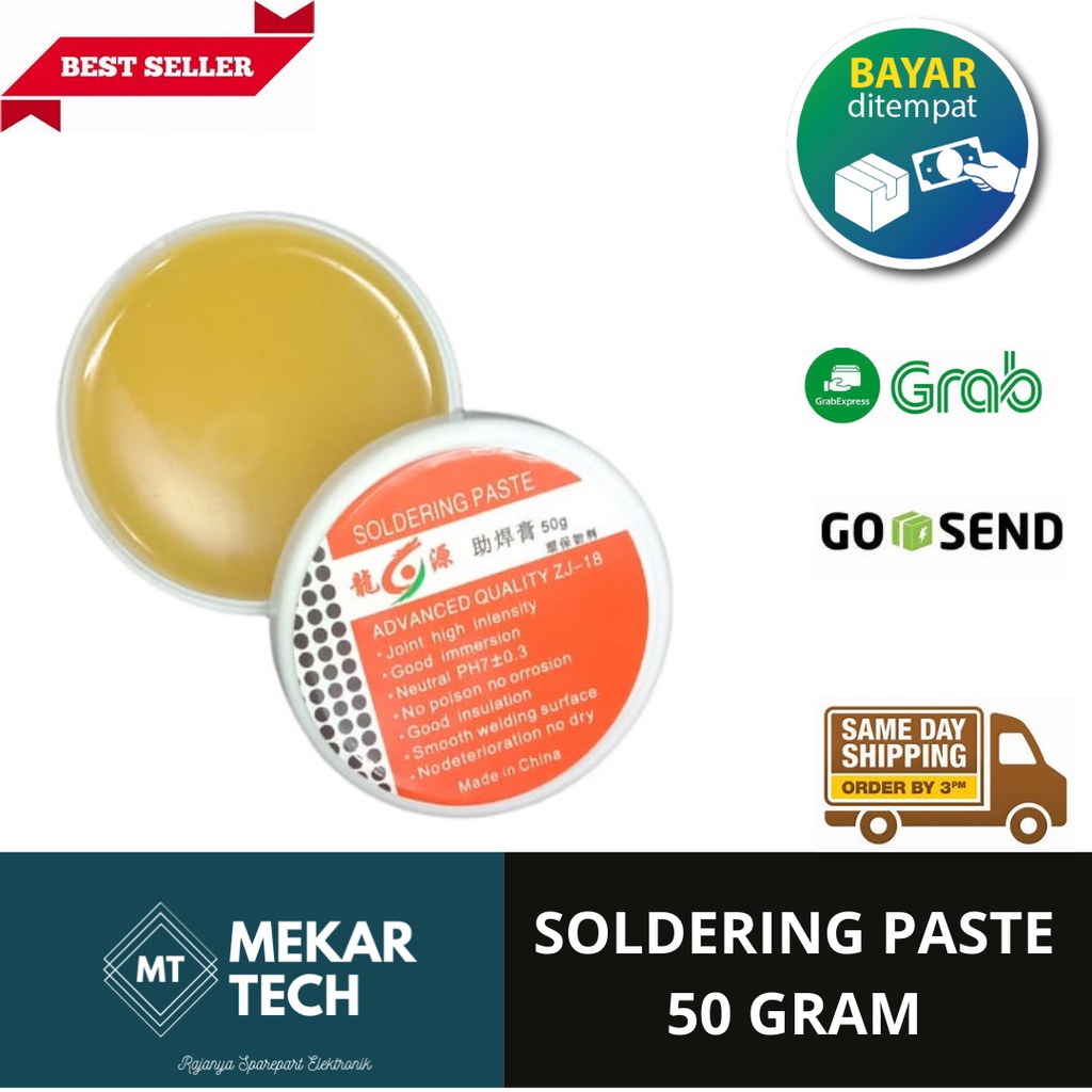 Jual SOLDERING PASTA FLUX SOLDER SOLDERING PASTE 50 GRM | Shopee Indonesia