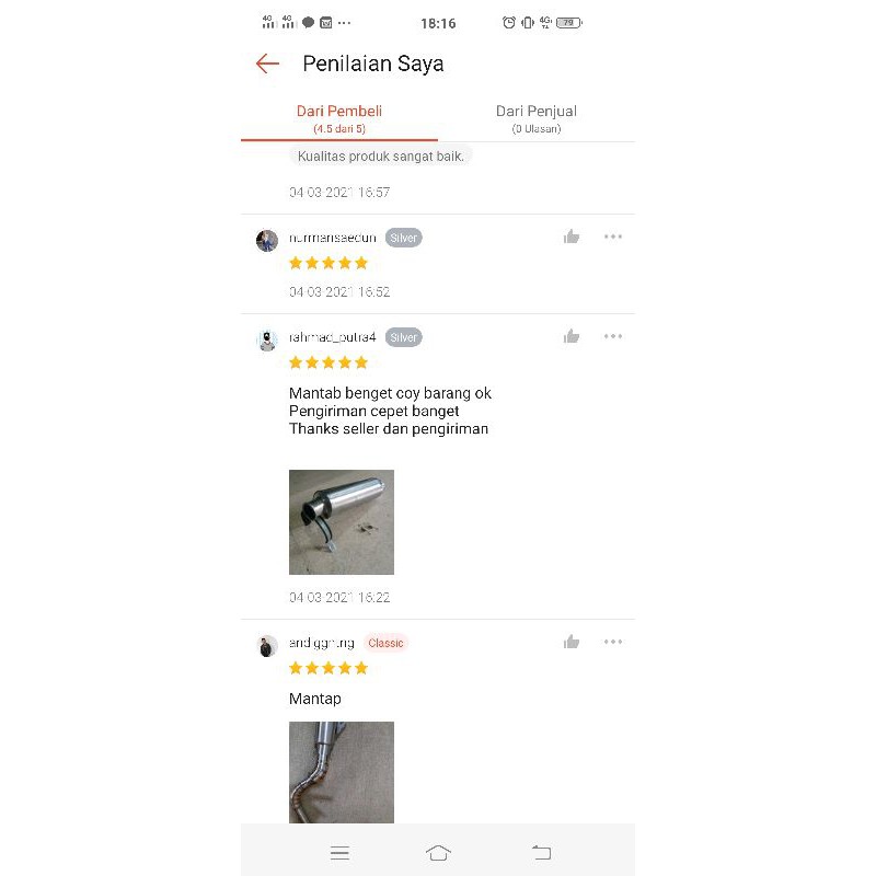 Slincer knalpot polos bulat 30 cm suara bas adem-1