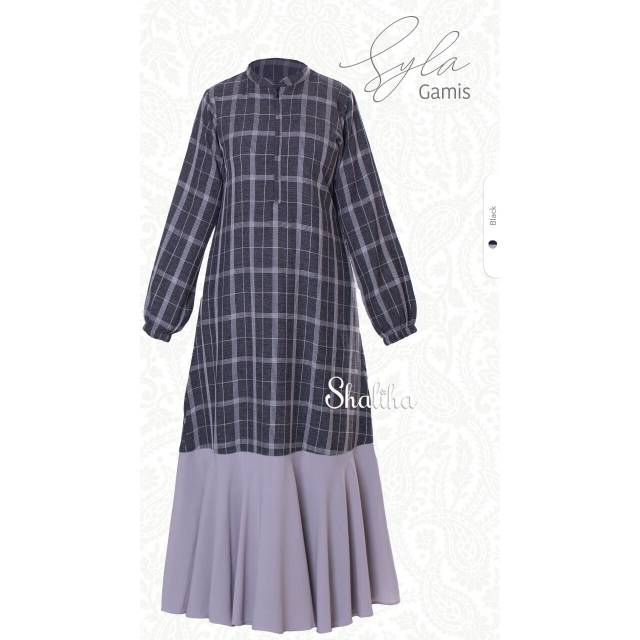 Gamis syla versi 0,2 Shaliha (belum termasuk harga khimar)