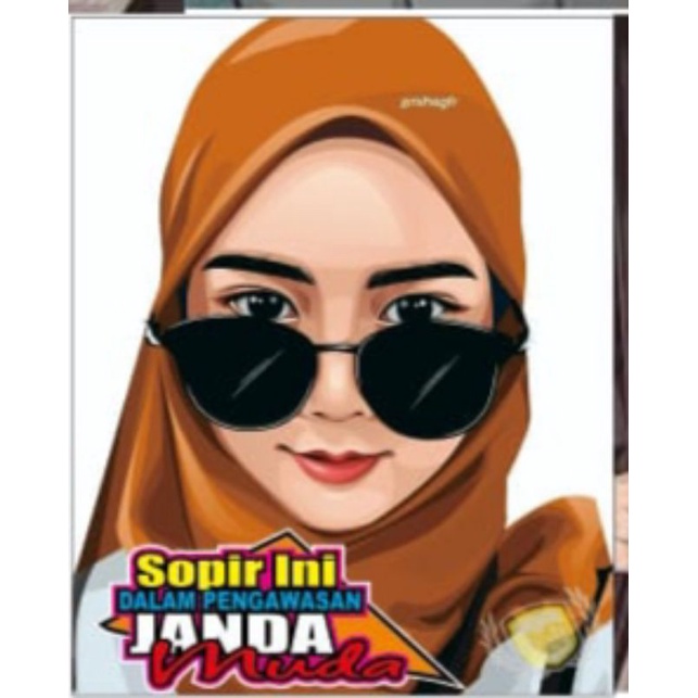 

STIKER PRINTING GAMBAR CEWEK UNTUK BODY TRUK