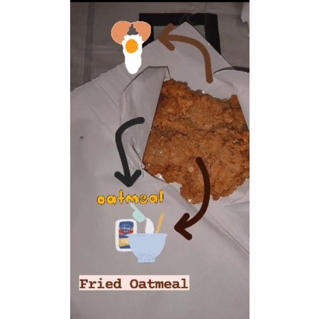 

fried oatmeal-/- by Kayude