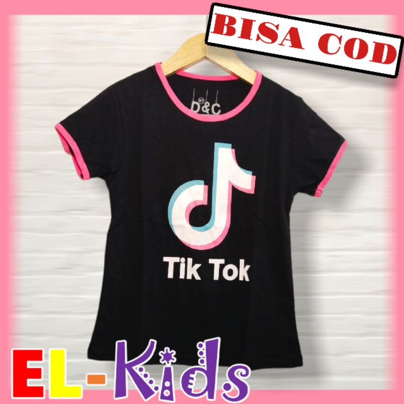 Baju Anak Perempuan / Kaos Anak Perempuan / Setelan Anak Perempuan 1-10 Tahun Tiktok