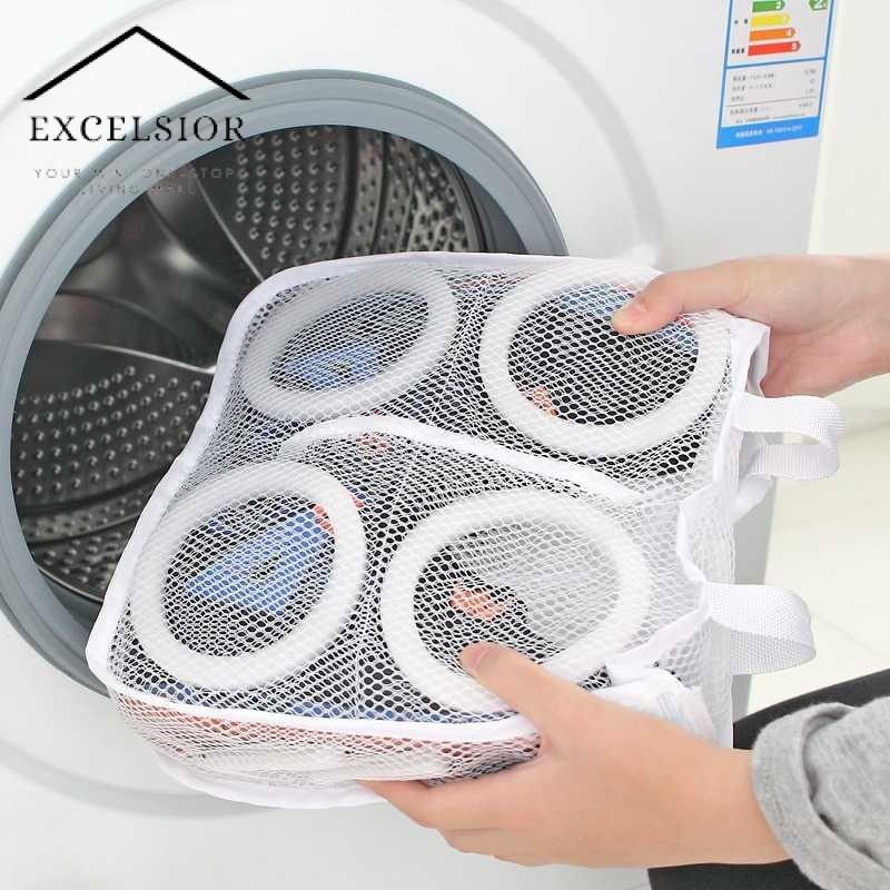 Excelsior Lazyishhouse Kantong Mesin Cuci Laundry Shoes Washing Mesh Bag - 62319
