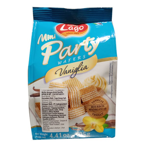 

Lago Mini Party Vanilla 125 Gr