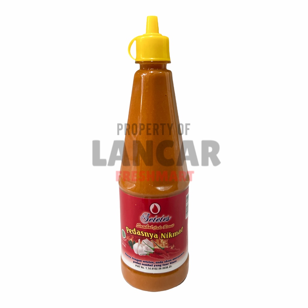 SETETES SAMBAL CABE RAWIT 300ML / SAUS SAMBAL CABE RAWIT 300ML