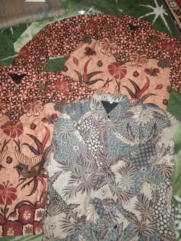 ( Full Furing )kemeja/baju Batik Pria Murah Panjang