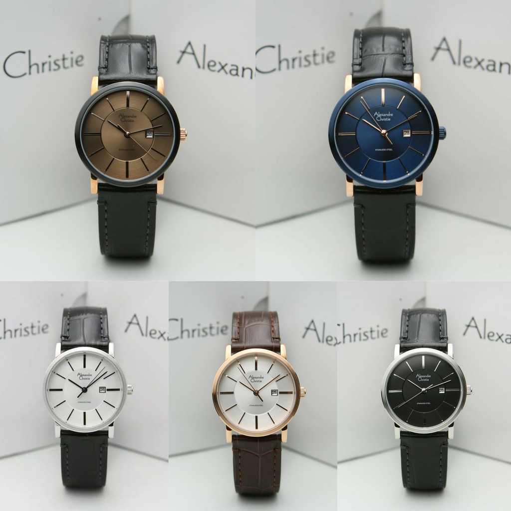 JAM TANGAN ALEXANDRE CHRISTIE WANITA AC 8344 LD ORIGINAL