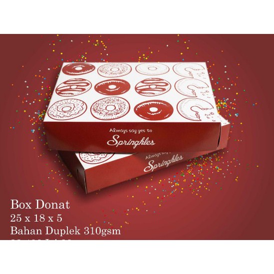 

GE-33 Box Donat 25 x 18 x 5 ......+++++++