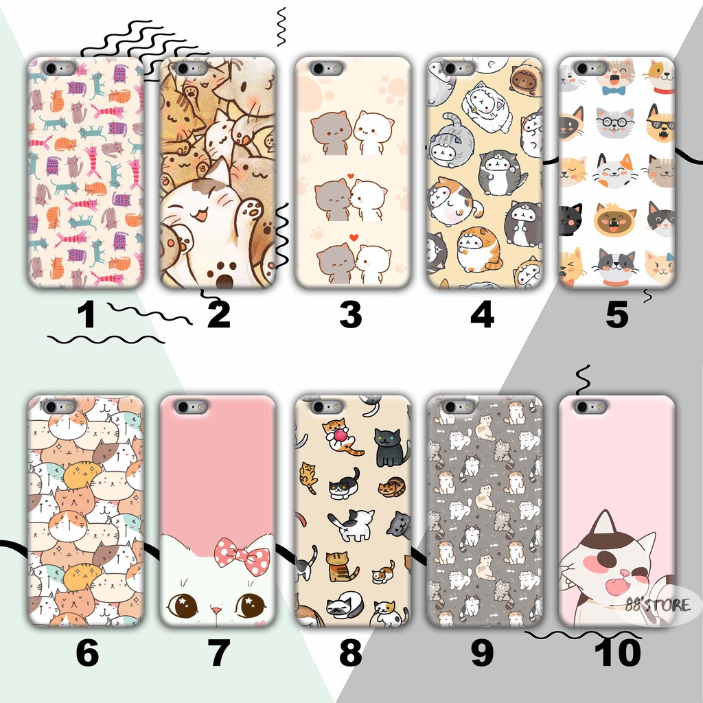 Hardcase Samsung Galaxy A8 2015/2016/2018/STAR kucing