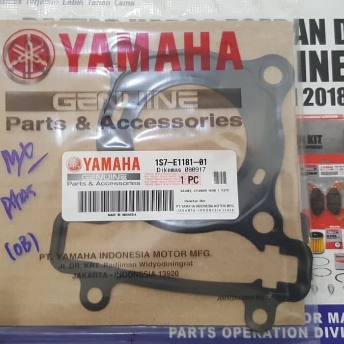 Paking Blok Atas Cylinder Head Yamaha Jupiter MX 135 1S7-E1181