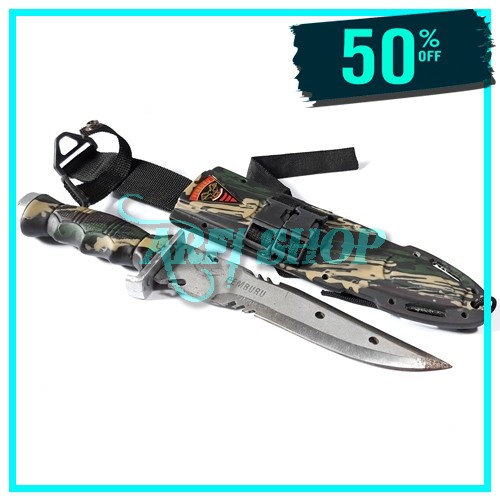 PISAU SANGKUR PEMBURU LORENG - KOMANDO - TNI - POLISI - MURAH