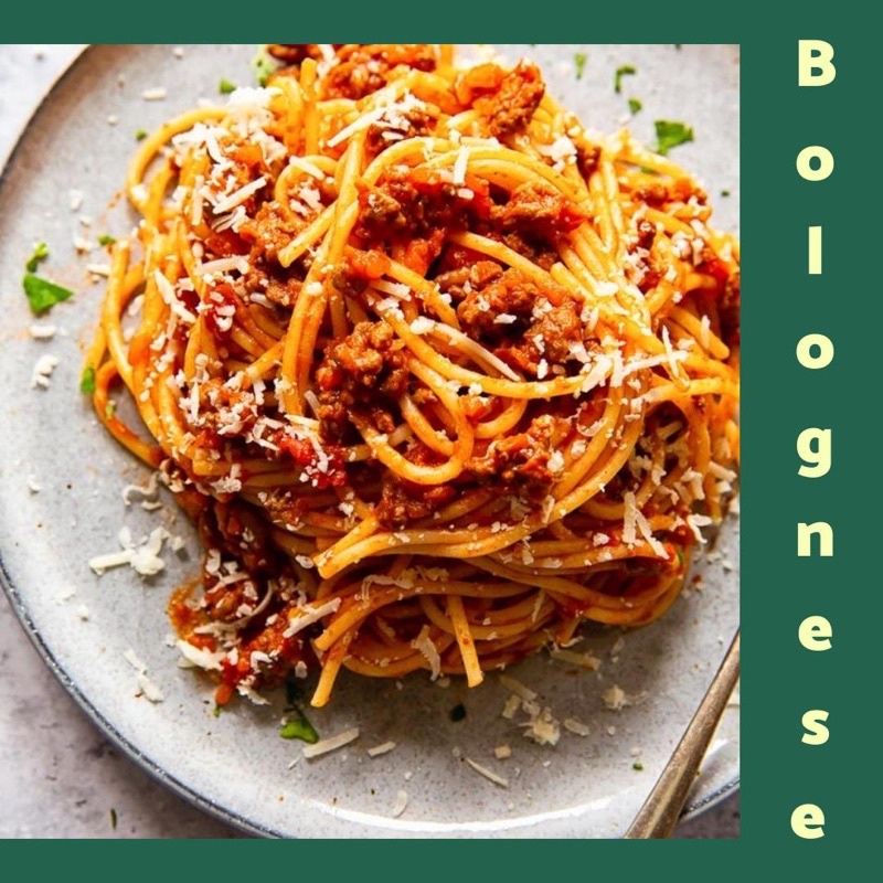 

SPAGHETTI BOLOGNESE - SPAISHI DE OISHI