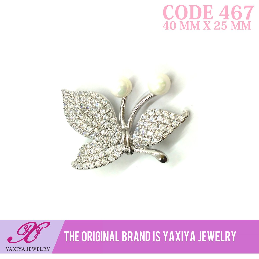 

Bros Lapis emas putih permata Perhiasan imitasi Yaxiya Jewelry 467