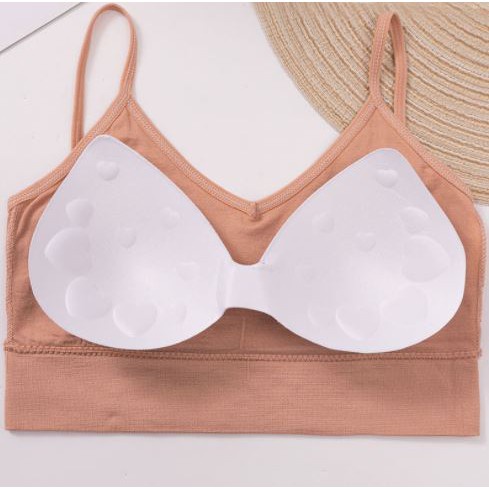 𝐄𝐁𝐒 ✅ PW111 Bra Wanita Yoga Top Kebugaran Wanita Sport Bra Fashion Silang Seksi Belakang Import COD