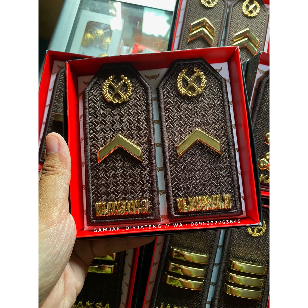 Pangkat PDU / Tanda Pangkat Upacara Kejaksaan RI