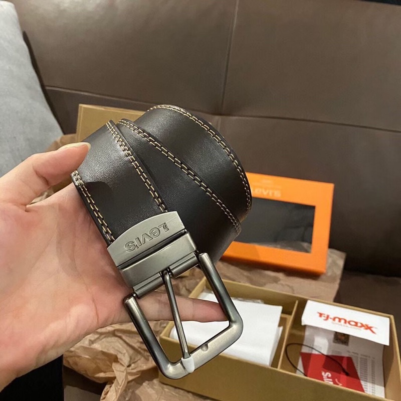 LEVIS LEVI’S WALLET &amp; BELT SET / LEVIS BELT &amp; WALLET SET / DOMPET LEVIS / SABUK LEVIS