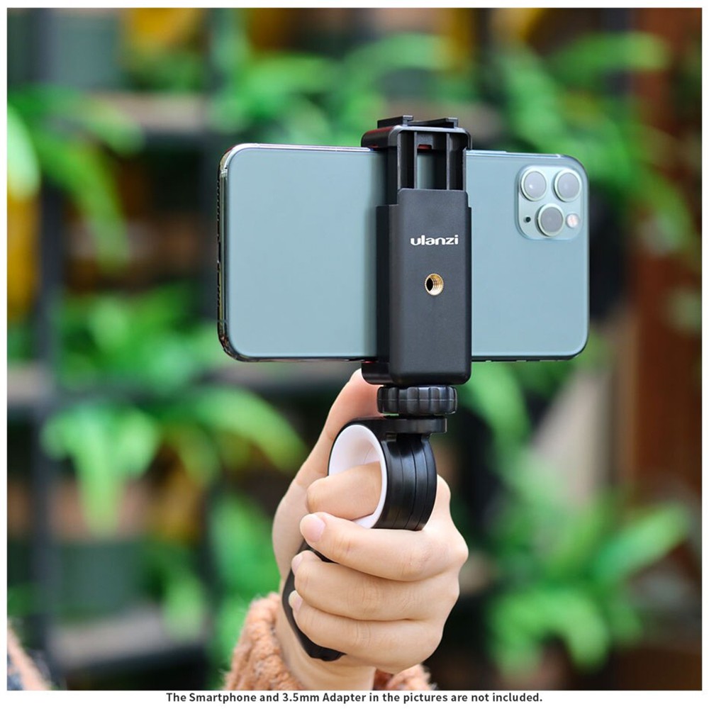 ULANZI ST-07 Kit Smartphone Holder Vlogging Hand Grip with Finger Ring Handle