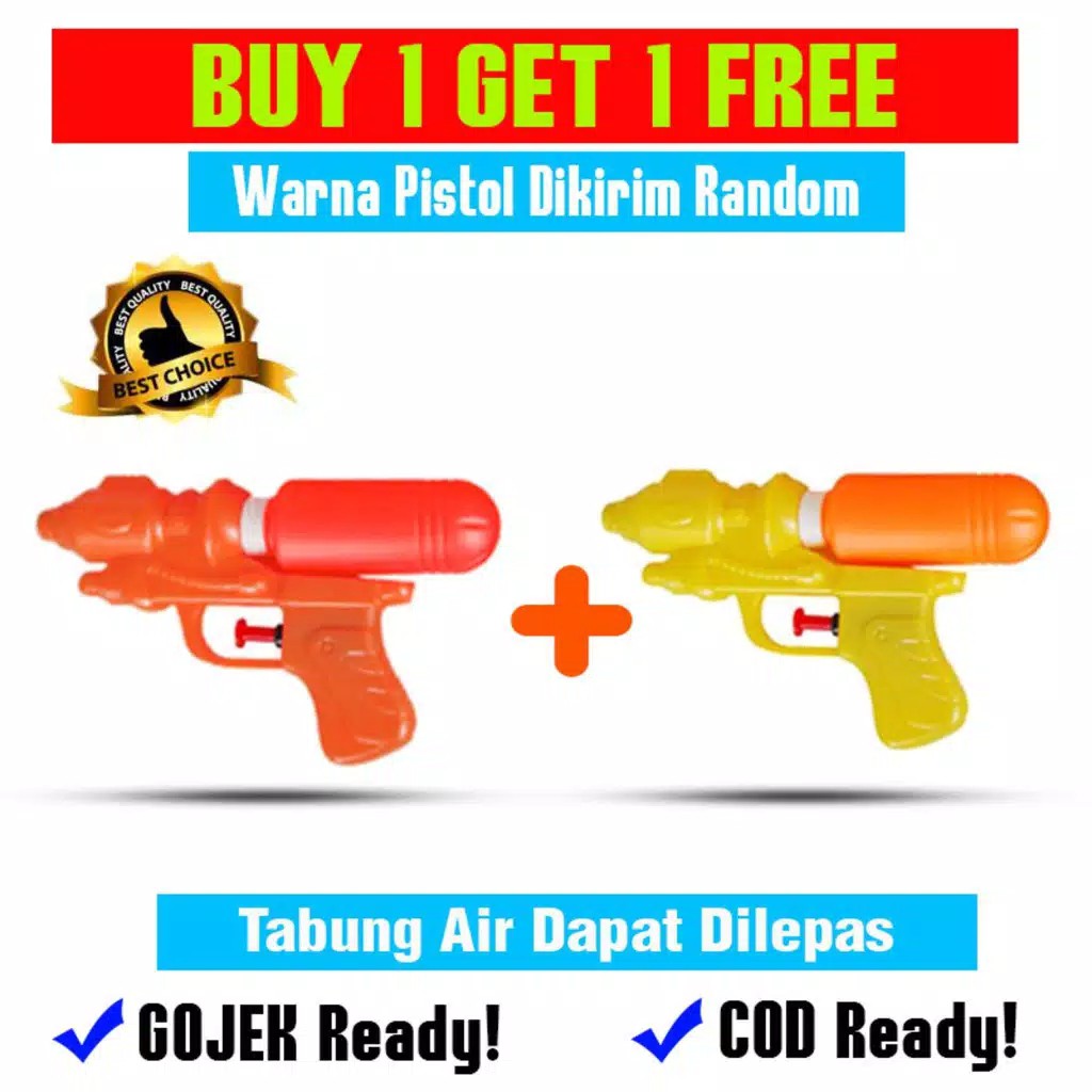Bundling Mainan Pistol Air 8121