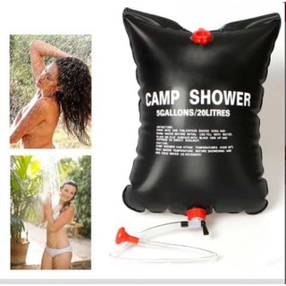 Camp Shower Bag 20 Liter Tas  Air  Mandi Galon  Shower 