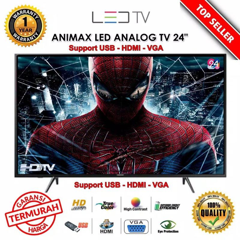 BISA PACKING KAYU - TV DIGITAL 24 INCH  GARANSI 1 TAHUN WEYON SAKURA TV