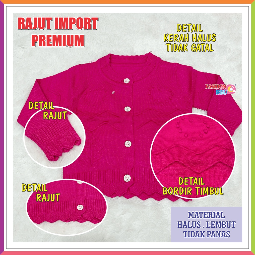 ❤ Fashionbabies ❤ SWEATER RAJUT IMPOR BABY