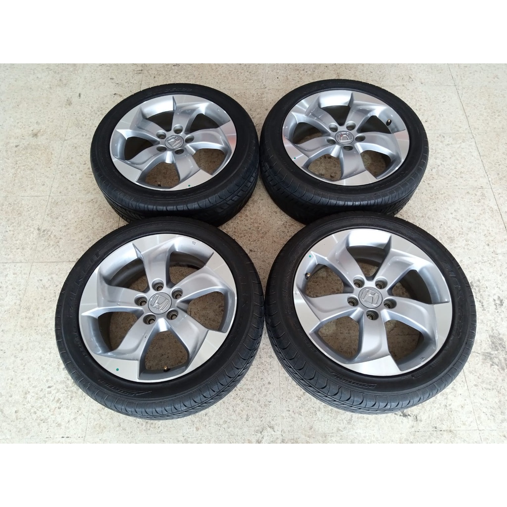 Jual Velg Mobil Bekas Hrv Ring X Pcd X Et Ban Falken Ziex Shopee Indonesia