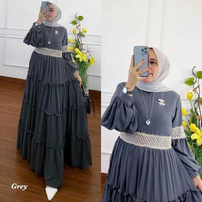 Randa Maxi/ gamis ceruty wanita muslimah/ gamis ceruty babydoll / gamis ceruty polos / gamis ceruty jumbo / dress muslimah ceruty / dress muslimah ceruty polos / gamis casual / gamis casual terbaru / gamis casual kekinian /gamis casual terbaru 2022 casual