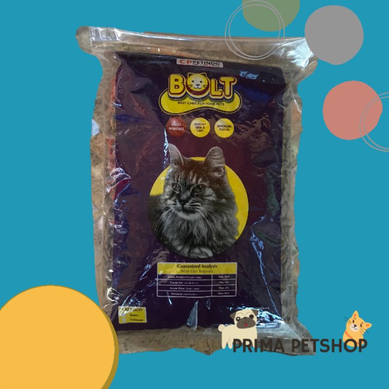 BOLT PAKAN KUCING  / BOLT CAT FOOD RASA TUNA