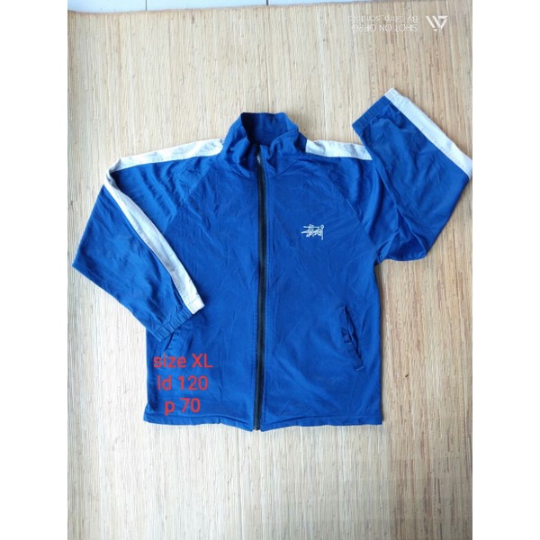 jaket running stussy vintage