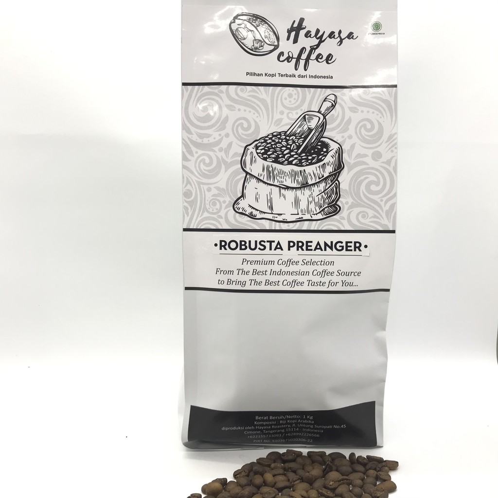 

Kopi Hayasa Preanger Robusta - 1 Kg