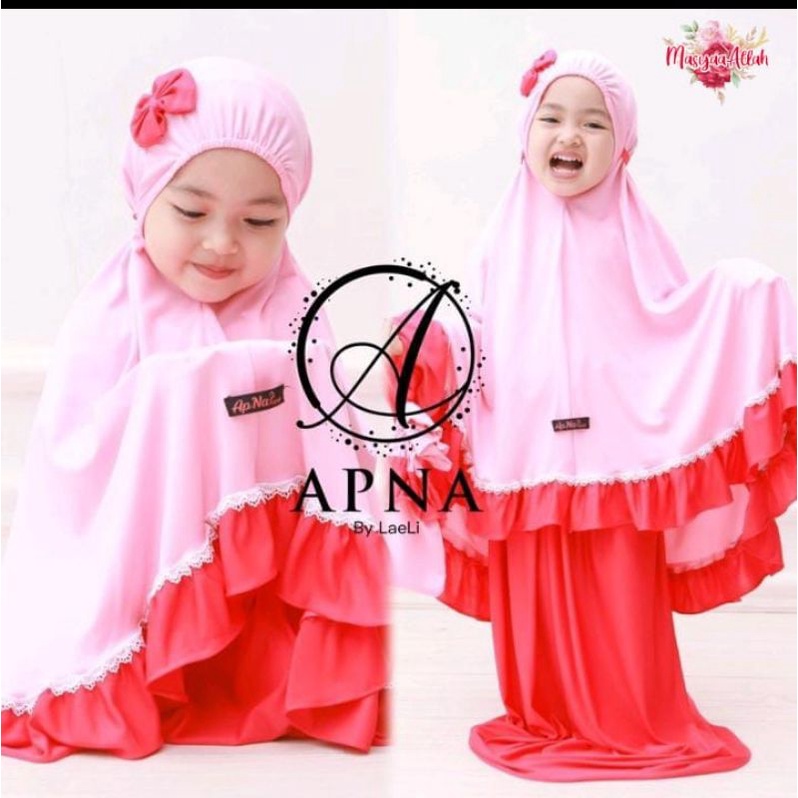 Mukena APNA || mukena anak Balita