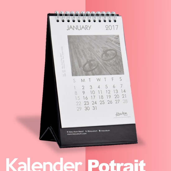 

Kalender Duduk Board (Potrait)
