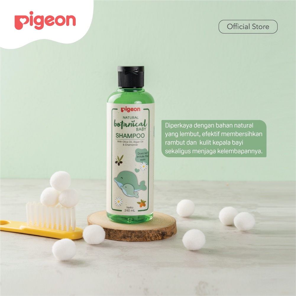 ★ BB ★ PIGEON Botanical Baby Massage Oil 100ml - Shampoo - Body Wash - Water Gel Lotion 240Ml