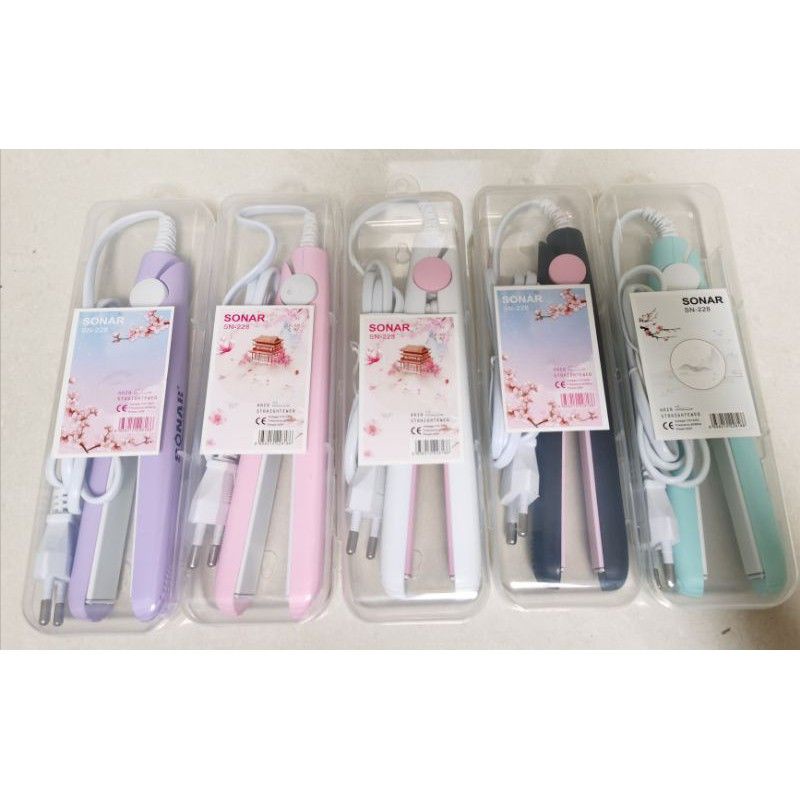 SONAR SN-228 HAIR STRAIGHTENER[SERBU BEAUTY]