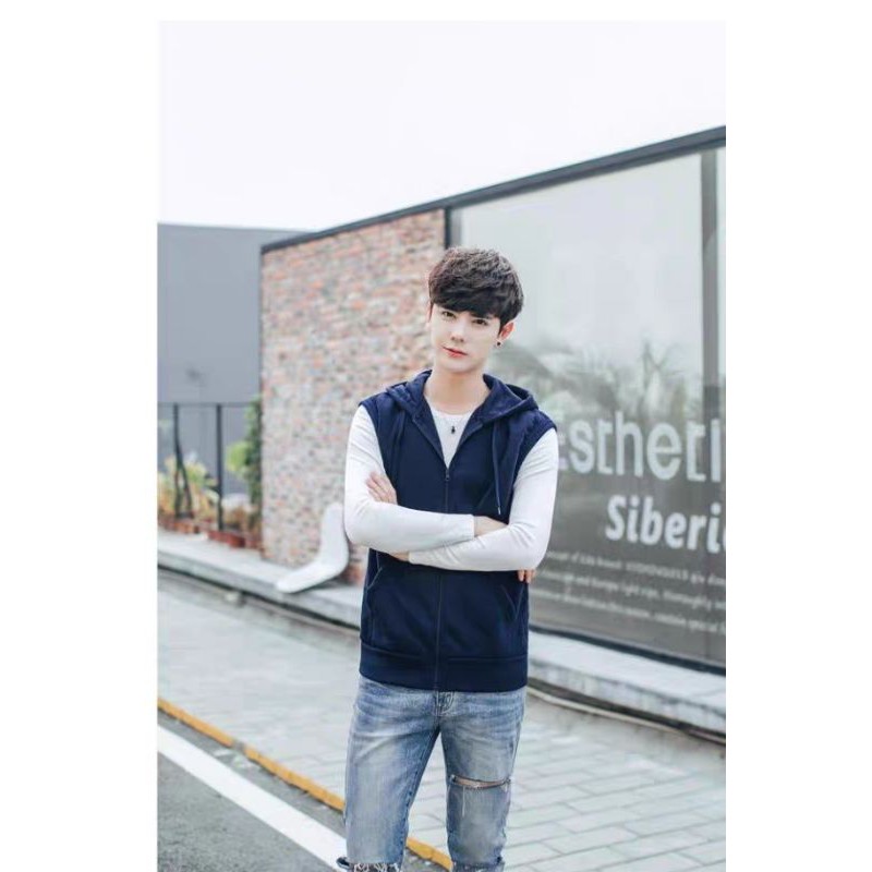 Alsshoop Rompi pria hoodie Keren