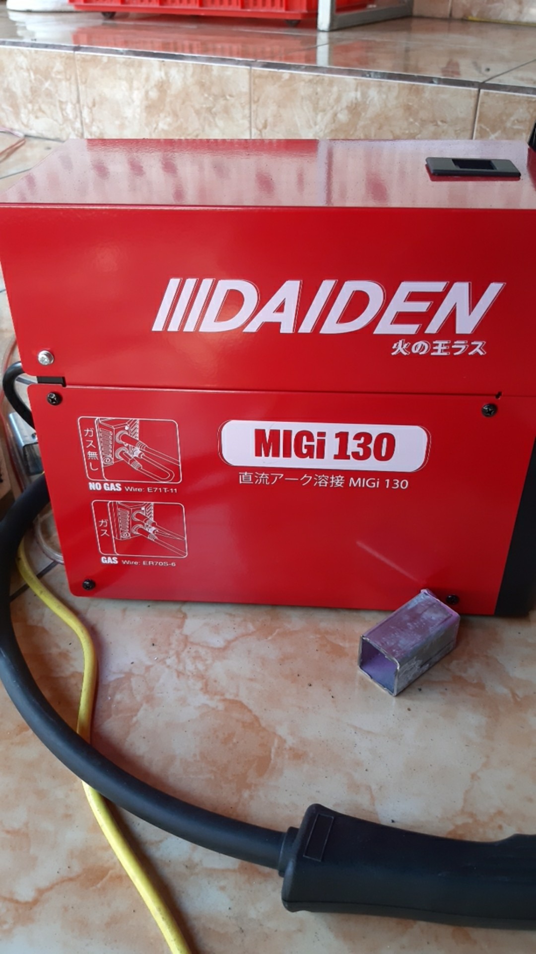 Mesin Las Daiden Migi 130 Mesin Las Co Daiden Mig 130 Travo Las Inverter Las Co2 Migi 130 Daiden