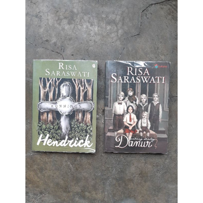 NOVEL HORROR MURAH Danur dan Hendrick by Risa Saraswati